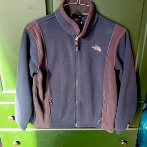 Boys large north face zip up jacket